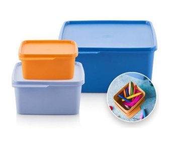 Tupperware Square Storage Container – Airtight, Leakproof, and Durable