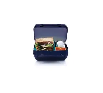 Tupperware Lunch Box Navy Blue