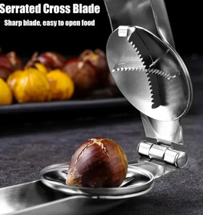304 Stainless Steel Chestnut Opener, Chestnut Peeling Tool, Chestnut Opening Clip, Peeling Tool