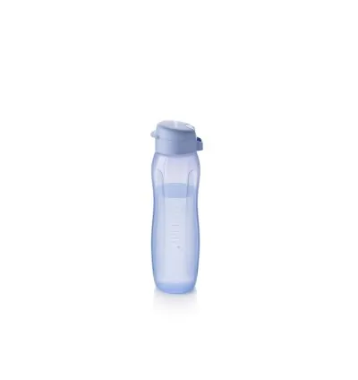 Tupperware Eco Bottle Slim 750 ML Blue-Blackberry