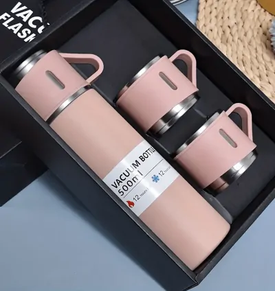 Thermal Steel Thermos 500 ml with cups 