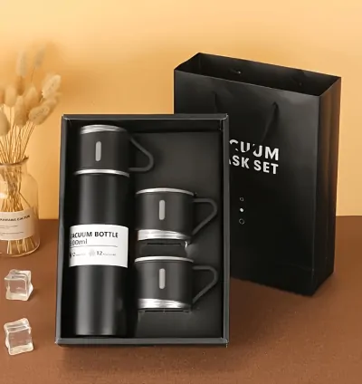 Thermal Steel Thermos 500 ml with cups 