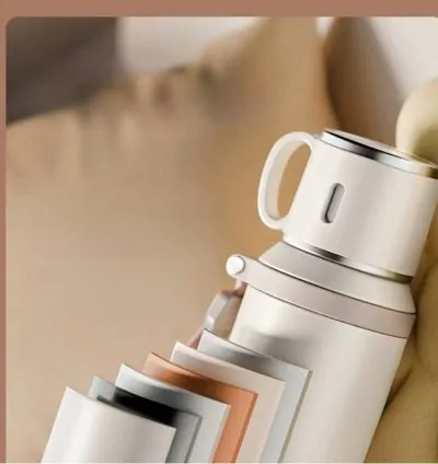 Stainless Steel Vacuum Thermos – Maximum Temperature Retention & Elegant Design