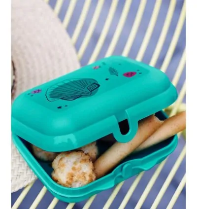 Tupperware Oyster Food Storage Container Summer Breeze Ocean