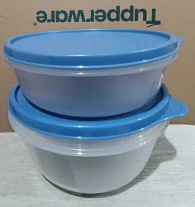 Tupperware Miracle Sugar 2-Piece Refrigerator Storage Container – Transparent Body