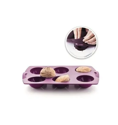 Tupperware Silicone Baking Mold Round - Durable and Practical Baking Solution, BPA-Free