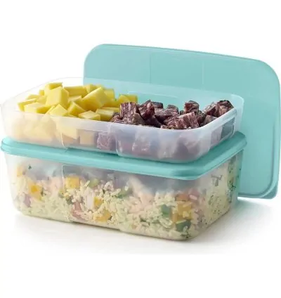 Tupperware Angel Set Refrigerator Storage Containers 2-Piece Set - Stylish and Practical Storage Solution, BPA-Free