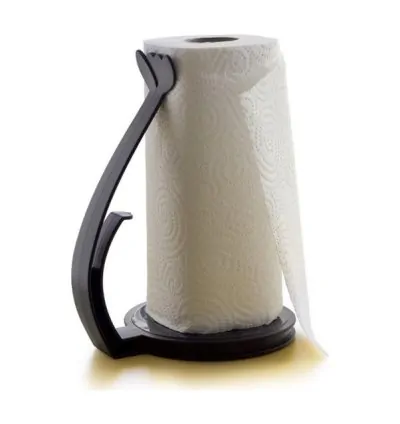 Tupperware Black Towel Holder – Sleek and Functional Design