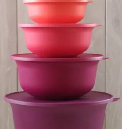 Tupperware Aloha 5'li Saklama Kabı Seti | Renkli, Sağlıklı ve Pratik Saklama