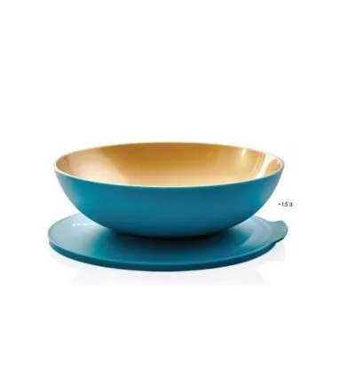 Tupperware Berrak Yeşil-Gold Saklama Kabı 1,5 Lt | Şık ve Sağlıklı Saklama