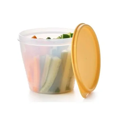 Tupperware Storage Container 800 ml with Yellow Lid – Airtight & Leak-Proof Food Keeper