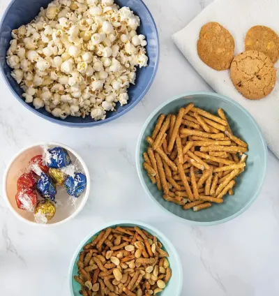 4-Pack Stackable Airtight Mixing and Storage Bowls – Leakproof, Non-Slip, Durable Plastic Food Containers