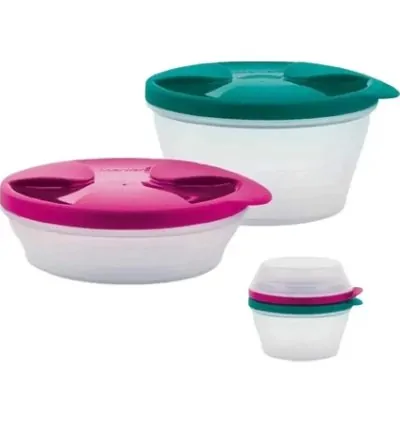Tupperware Düet Saklama Kapları  2 li Set (500 ml ve 240 ml)