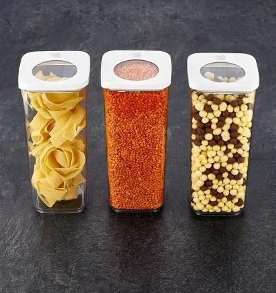 Vip Ahmet Güneş Kare Saklama Kabı (3 x 1700 ml)