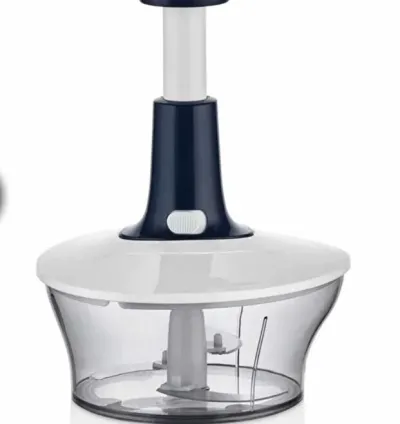 Vip Ahmet Triangle Press Chopper Blue 1500ml - Manual Food Processor