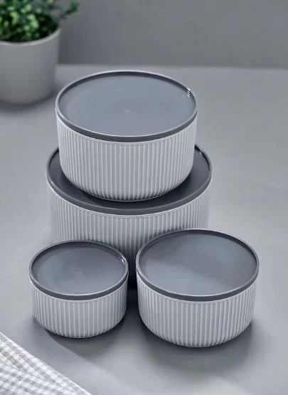 Vera Saklama Kabı Serisi 4’lü Set – Gıda Saklama Kabı