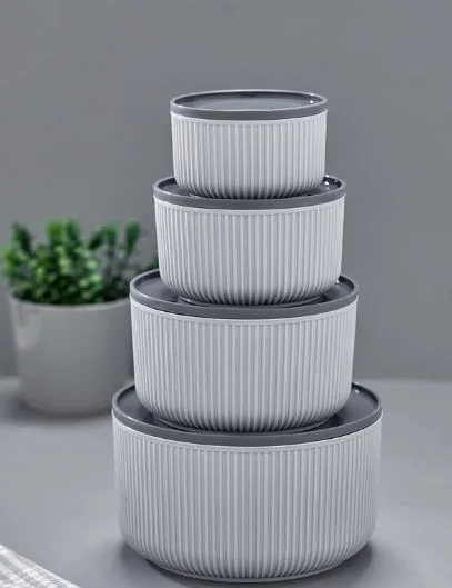 Vera Saklama Kabı Serisi 4’lü Set – Gıda Saklama Kabı