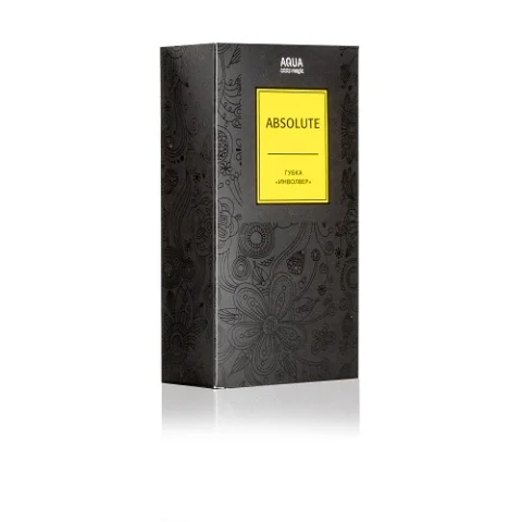 Greenway İnatçı lekeleri çıkarmak için "Involver" süngeri AQUAmagic Absolute, sarı, 15 x 7 sm