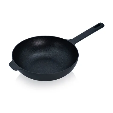 Greenway Wok IL GRADO Ø30 cm – Yüksek Performanslı Döküm Alüminyum Wok