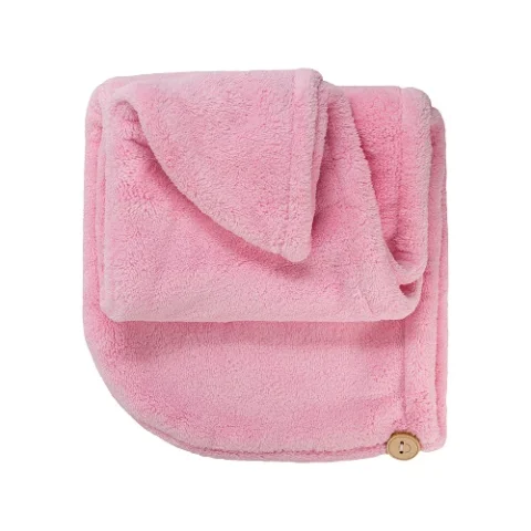 Green Fiber & Totty Bebek Saç Bandı Pembe – Nazik ve Emici Mikrofiber Bant